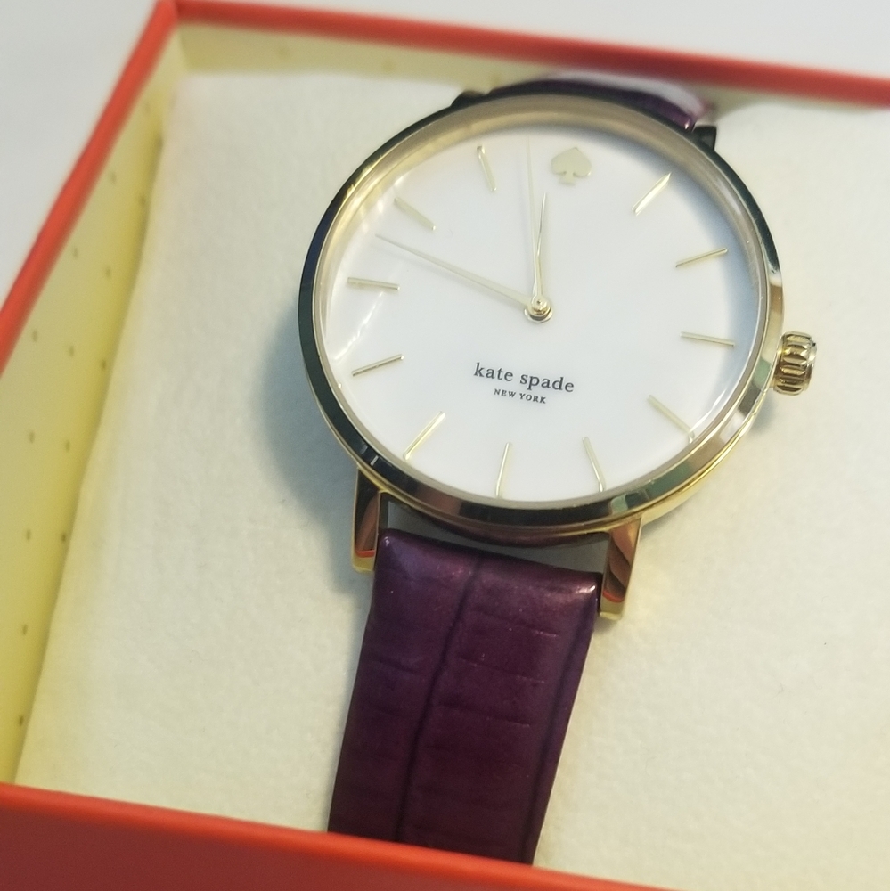 Kate Spade leather watch